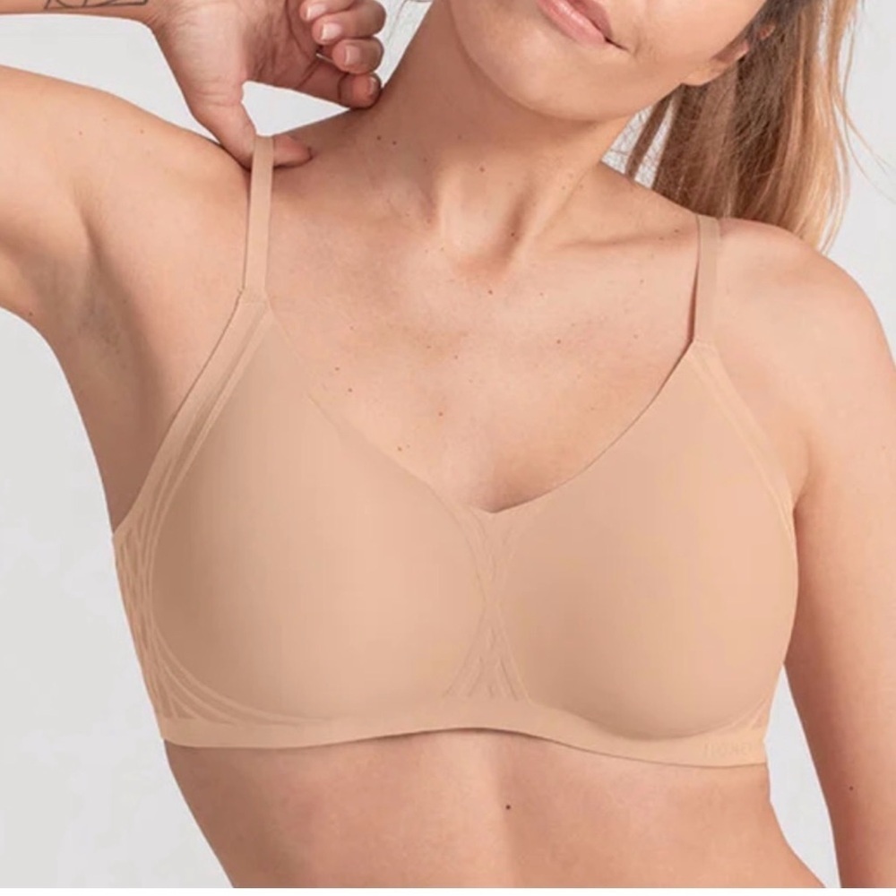 Honeylove Silhouette Sand Bra XL NO PADS